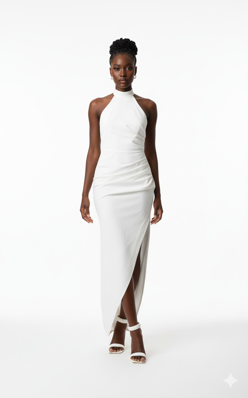 Robe Ville Longue Blanche